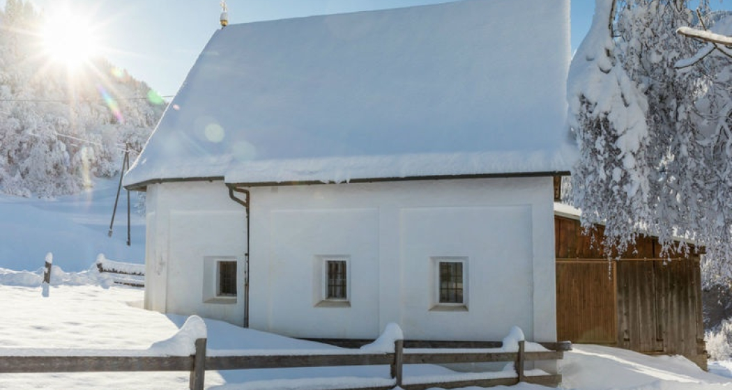 Kapelle Sontga Catrina, Winter