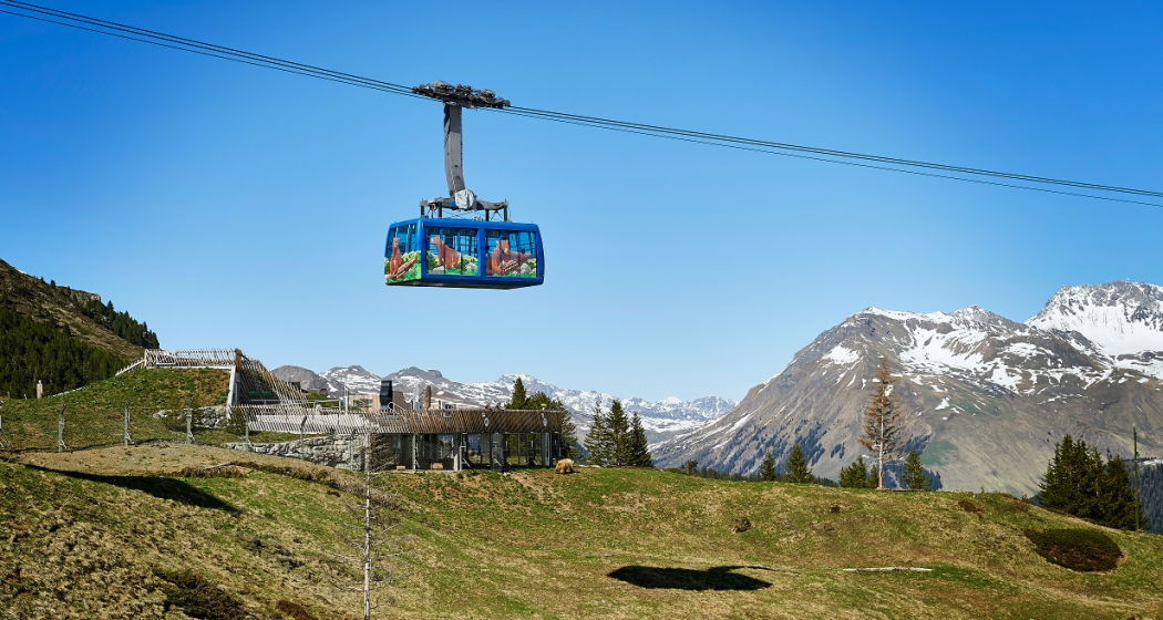 Arosa Bärenland und Mittelstation LAW Arosa Bärenland und Mittelstation LAW