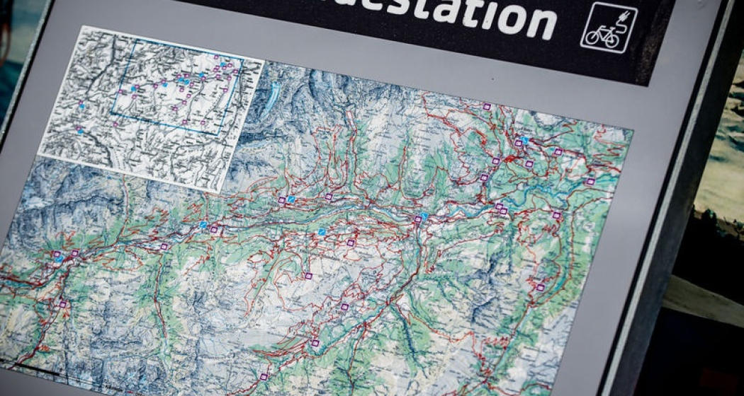 Karte E-Bike Ladestation Karte E-Bike Ladestation