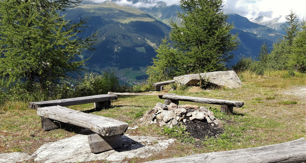 Blick Richtung Disentis Blick Richtung Disentis