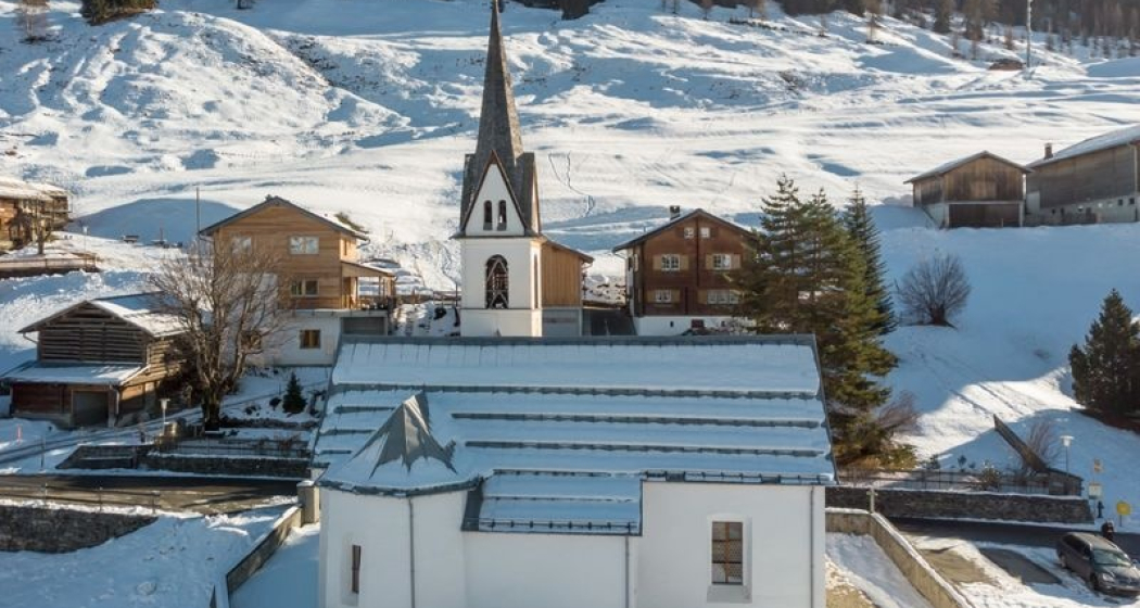Kirche Sogn Gion, Camuns Kirche Sogn Gion, Camuns