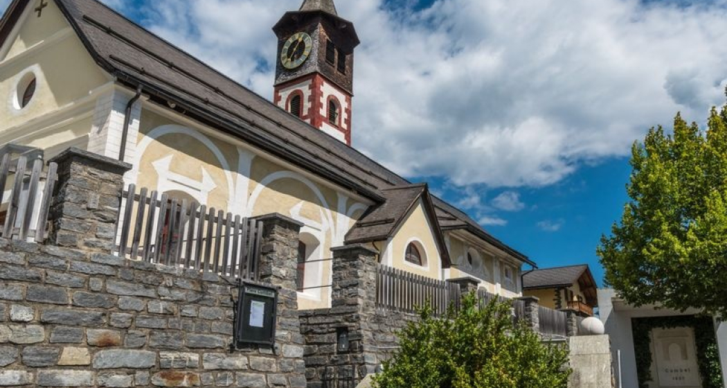 Kirche Sogn Stiafen, Cumbel Kirche Sogn Stiafen, Cumbel