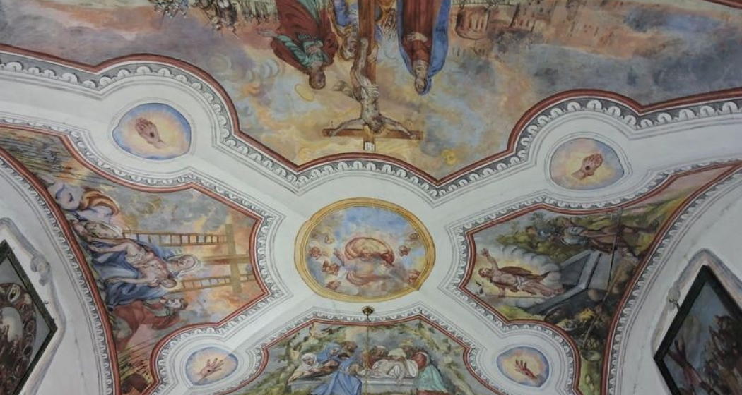 Deckenmalerei Kapelle Sogn Andriu