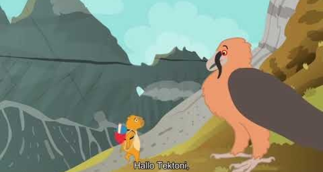 Tektoni POI 5 Trennlinie Glarner Hauptüberschiebung UNESCO Weltnaturerbe