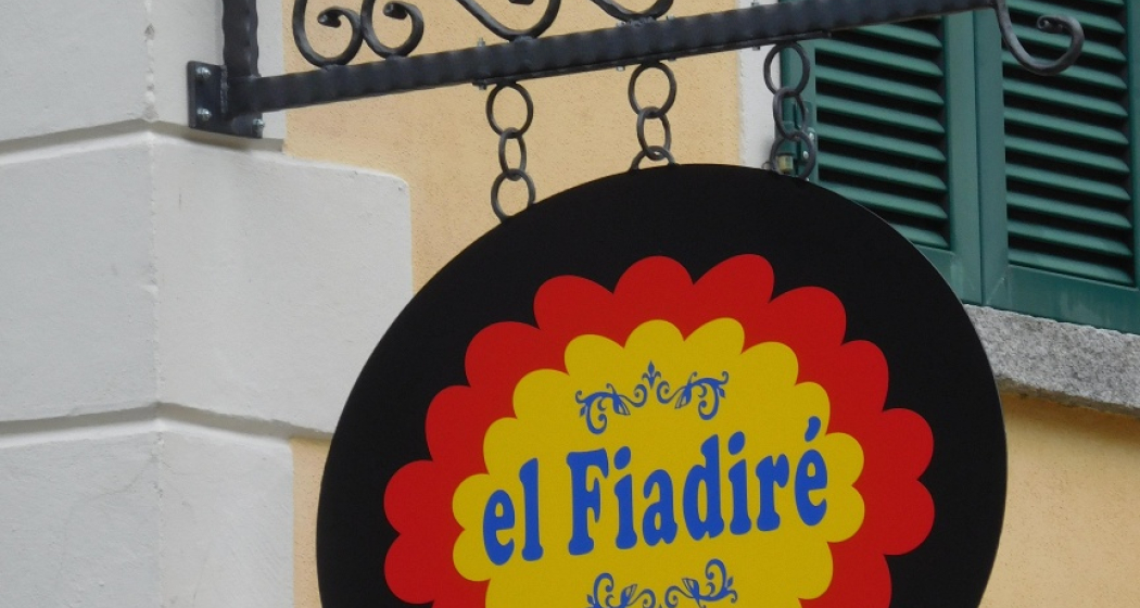 Insegna "el Fiadiré" Insegna "el Fiadiré"