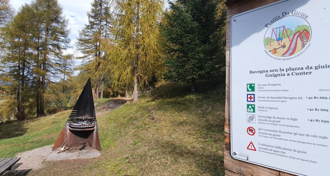 Grillstelle Spielplatz Gnignia in Cunter (oua_54469909_image)