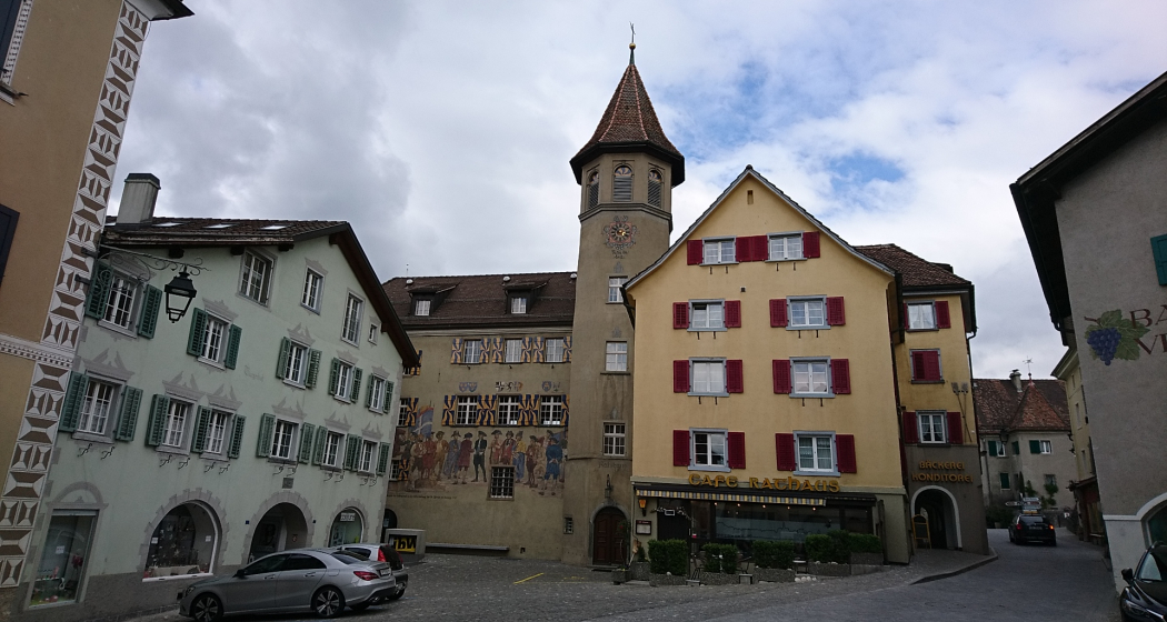 Dorfplatz Maienfeld Dorfplatz Maienfeld