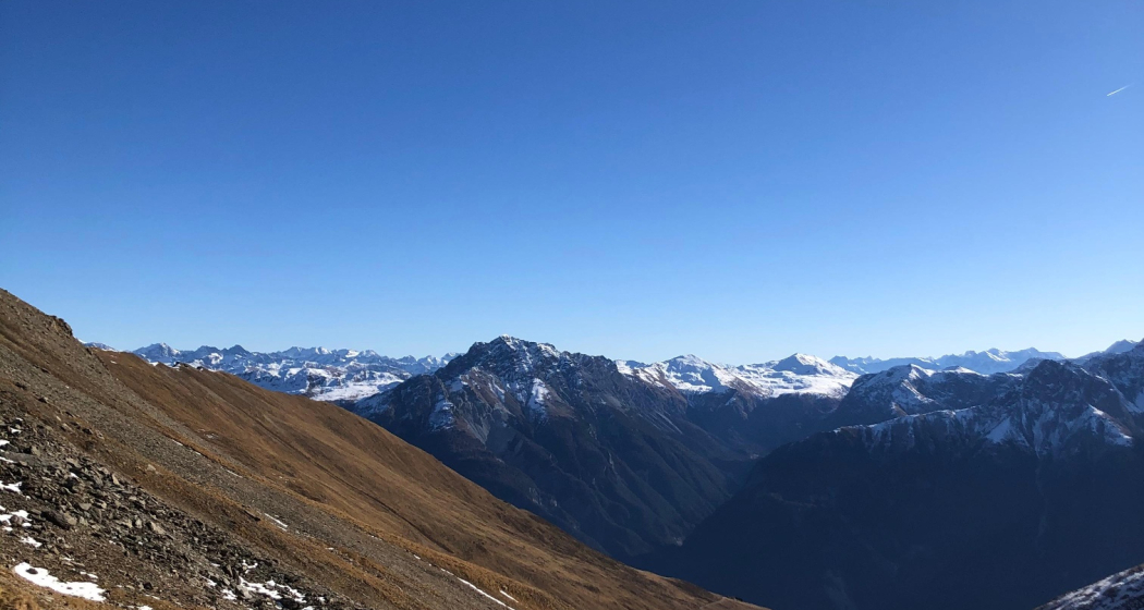 Ausblick von der Alp Spadla Ausblick von der Alp Spadla