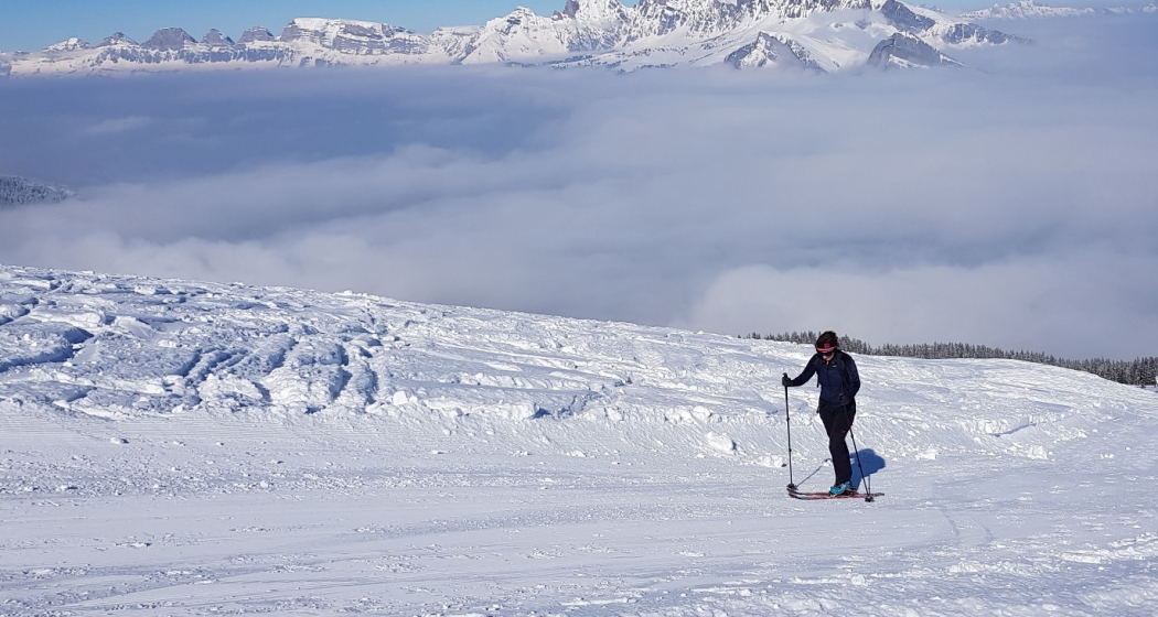 Skitouren über dem Nebelmeer Skitouren über dem Nebelmeer