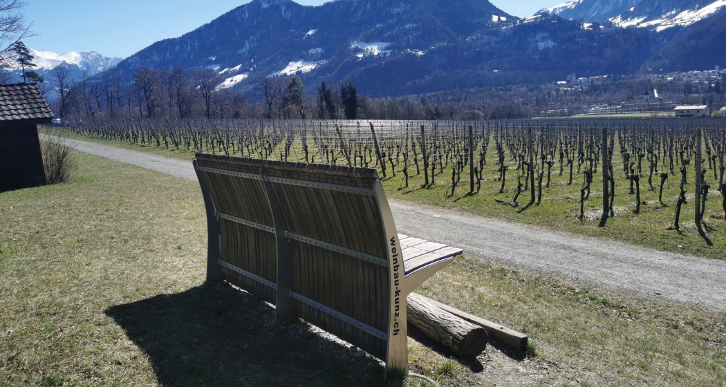 Ein weiteres Sonnenbänkli direkt neben dem Petersbrunnen Ein weiteres Sonnenbänkli direkt neben dem Petersbrunnen