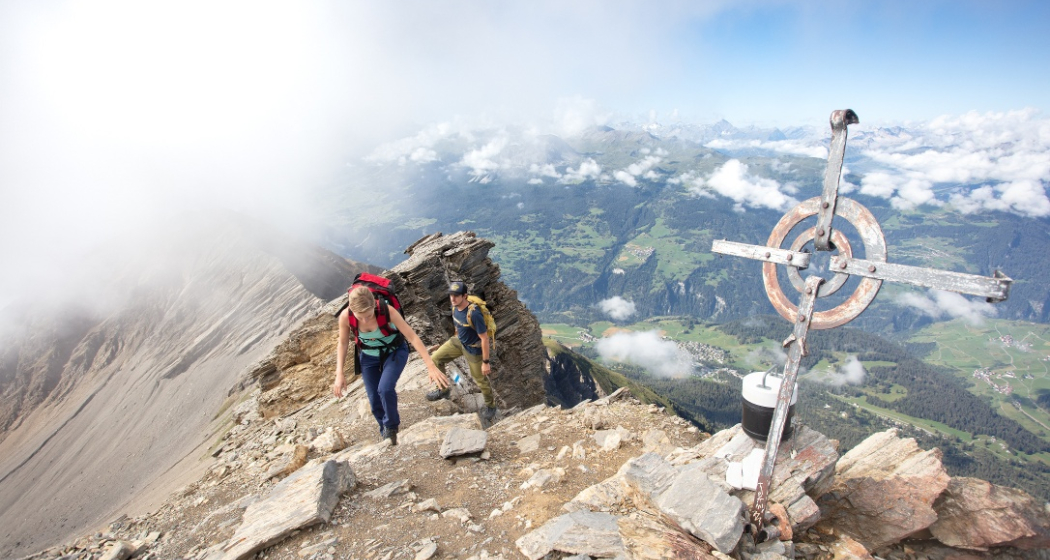 Fast oben angekommen