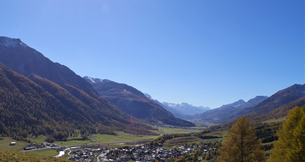 Aussicht von der Acla Laret Aussicht von der Acla Laret