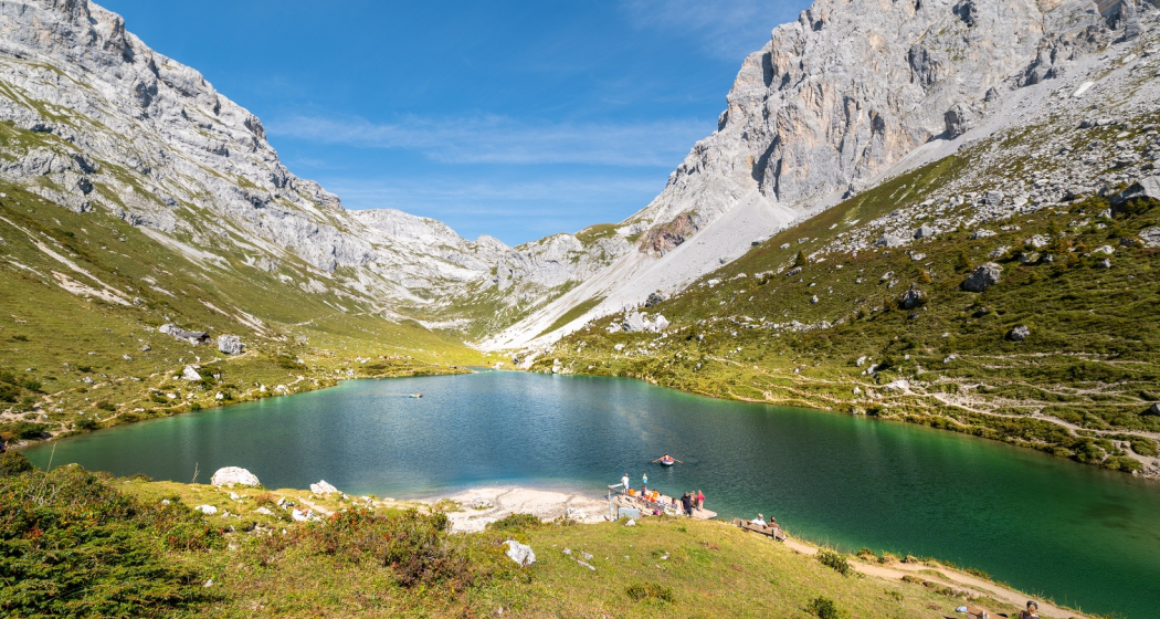Partnunsee in St. Antönien Partnunsee in St. Antönien