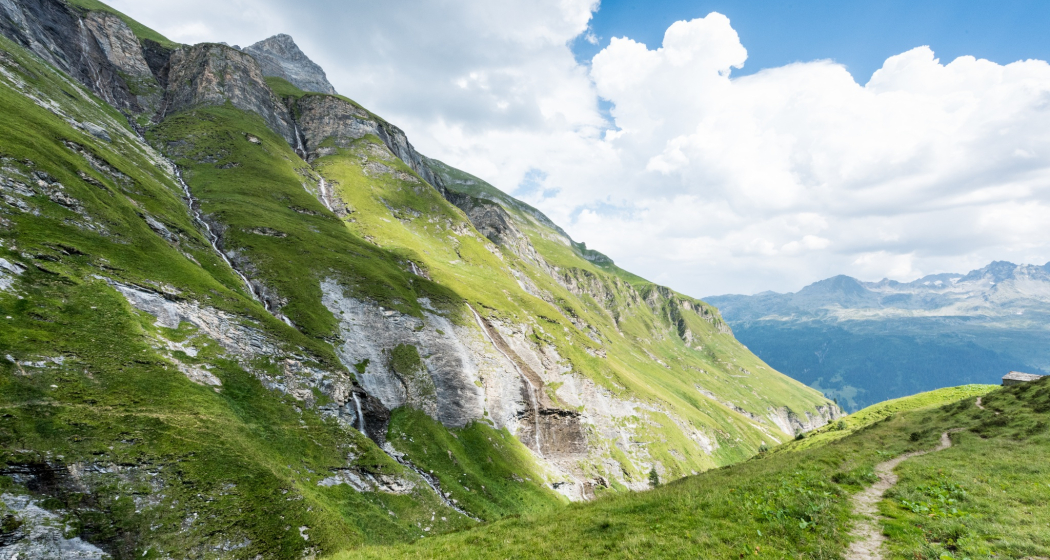 Blick zurück zur Stutzalp Blick zurück zur Stutzalp