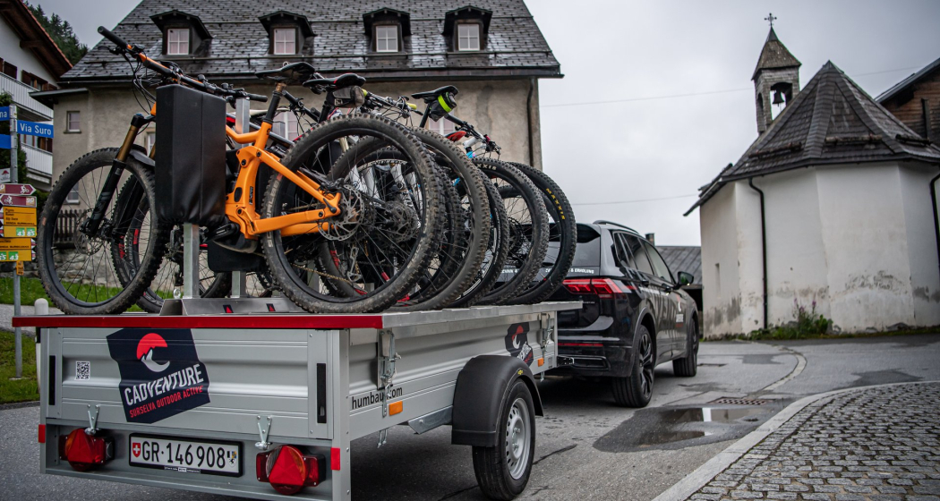 Unser Bikeanhänger für mehr Genuss und Service Unser Bikeanhänger für mehr Genuss und Service