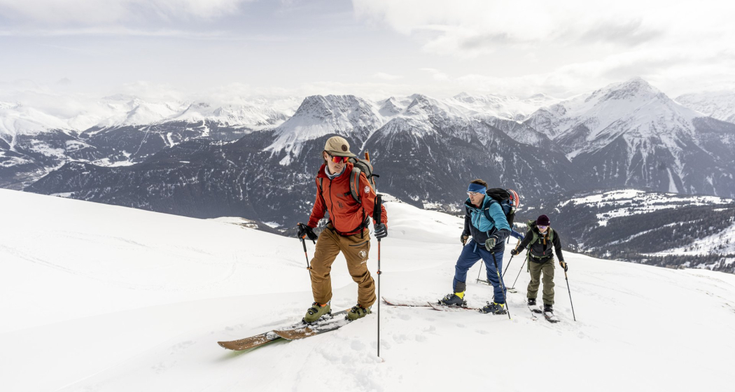 Tourengruppe am Muttler