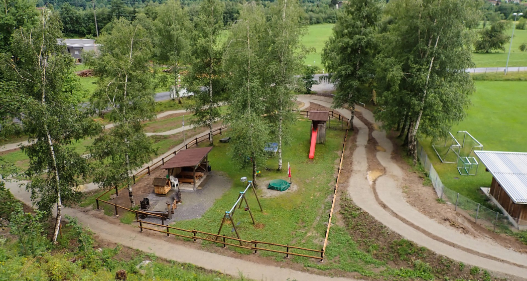 Bikepark Igniu bei Surrein Bikepark Igniu bei Surrein