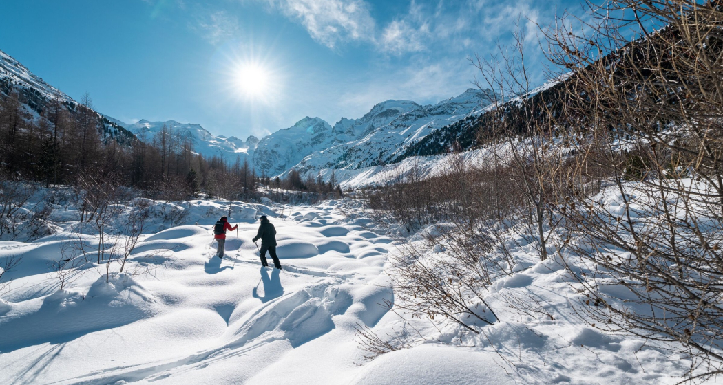 Schneeschuhtrail Morteratsch Schneeschuhtrail Morteratsch