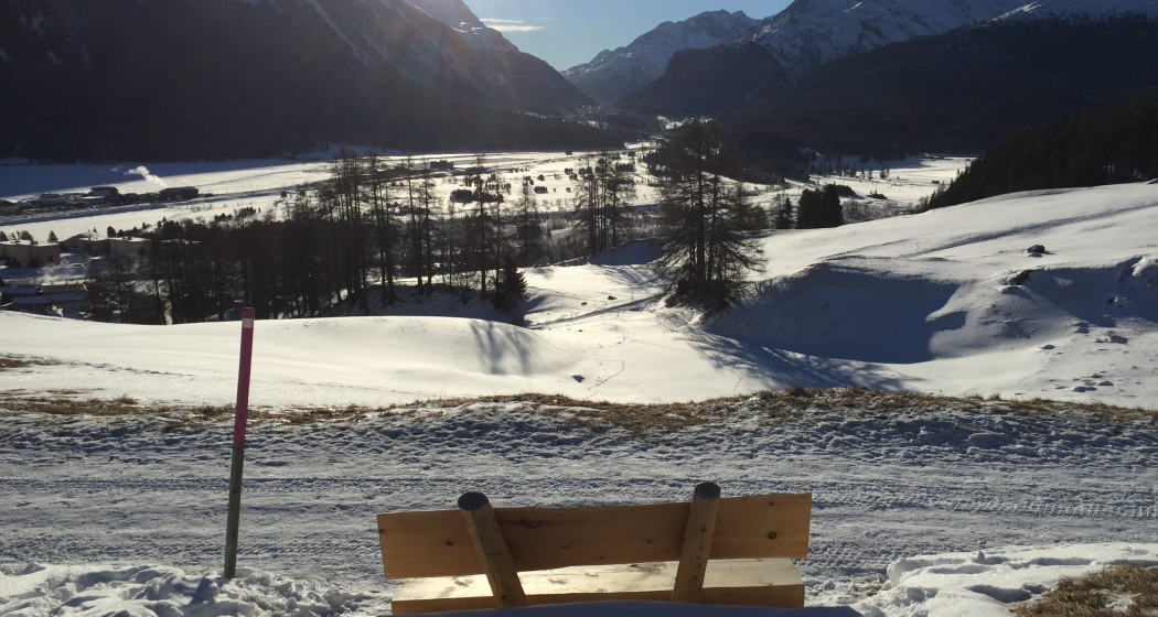 Sitzbänke Cristolais - Aussicht Samedan (oua_605632907_image) Sitzbänke Cristolais - Aussicht Samedan (oua_605632907_image)