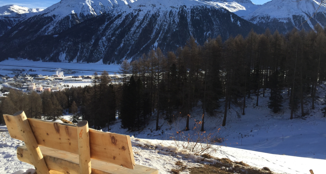 Sitzbänke Cristolais - Aussicht Samedan (oua_605632909_image) Sitzbänke Cristolais - Aussicht Samedan (oua_605632909_image)