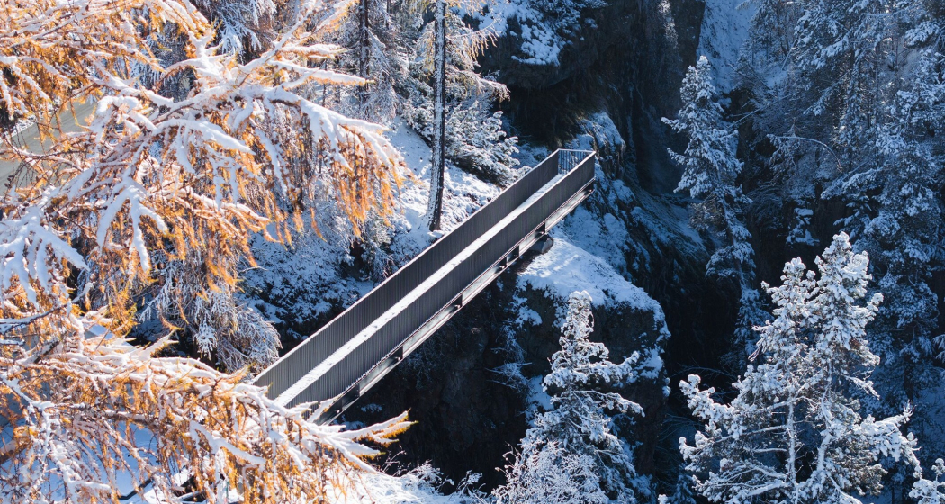 Erlebnisrundweg Wildwasserschlucht Ova da Bernina Erlebnisrundweg Wildwasserschlucht Ova da Bernina