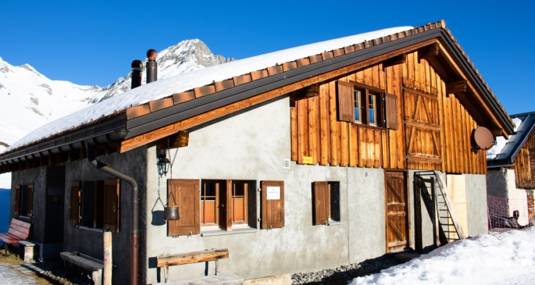 Tegia Alpetta, Aussenansicht