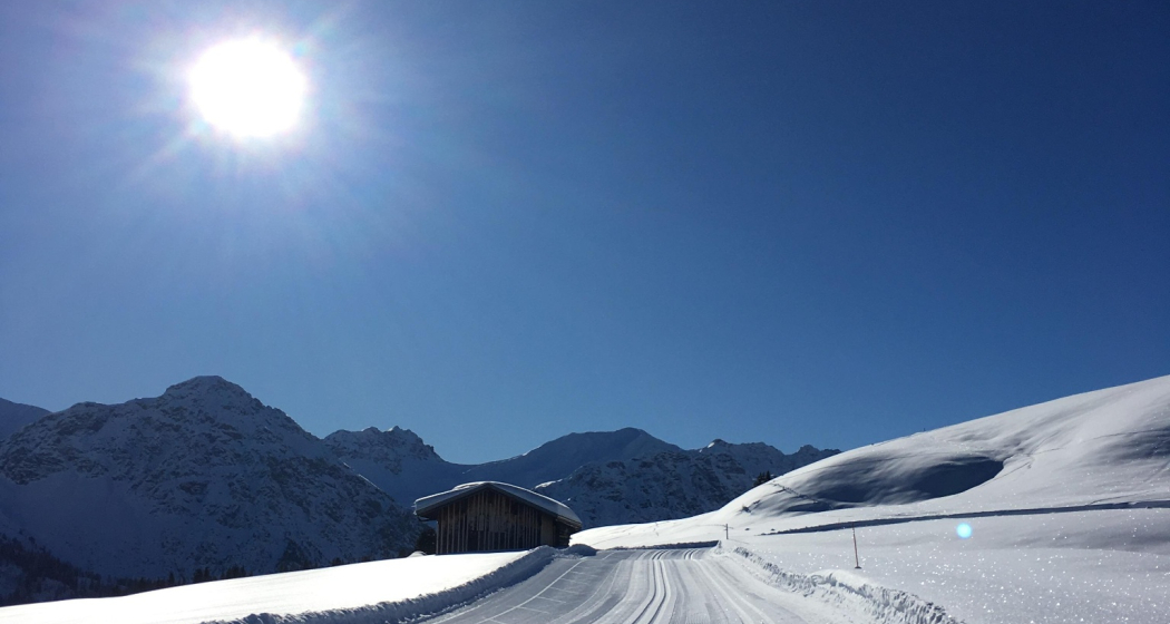oberer Teil Sonnenloipe oberer Teil Sonnenloipe