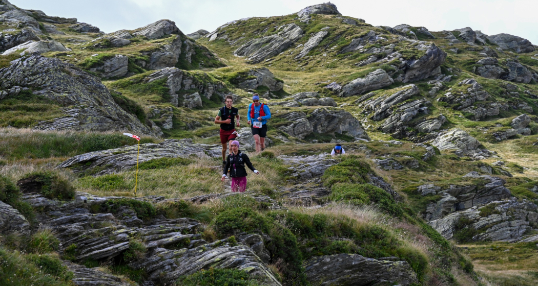 Atleti lungo il percorso