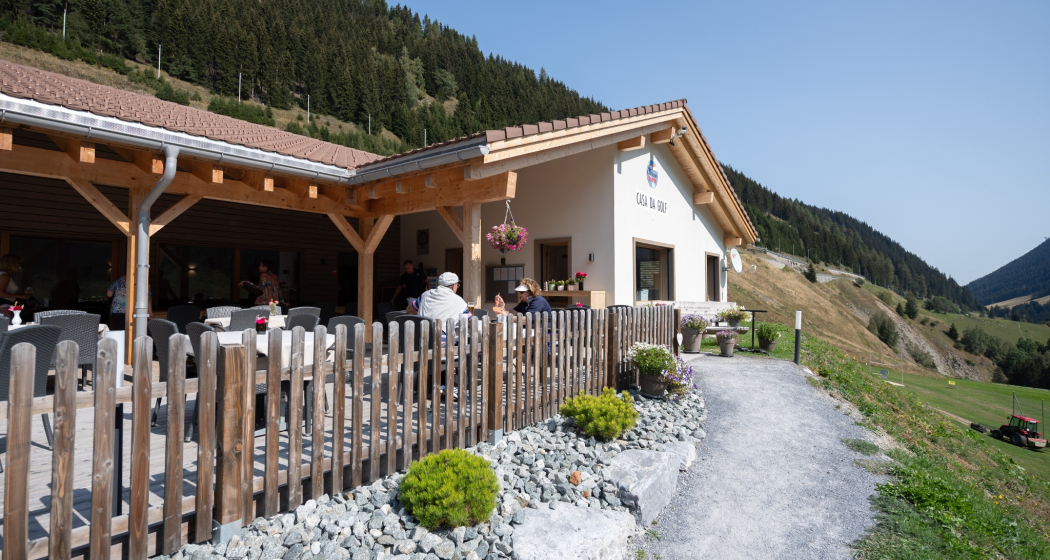 Golfrestaurant mit Terrasse Golfrestaurant mit Terrasse