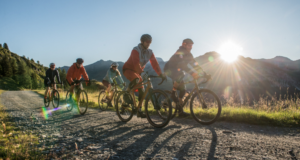 Gruppe Gravelbikende Gruppe Gravelbikende