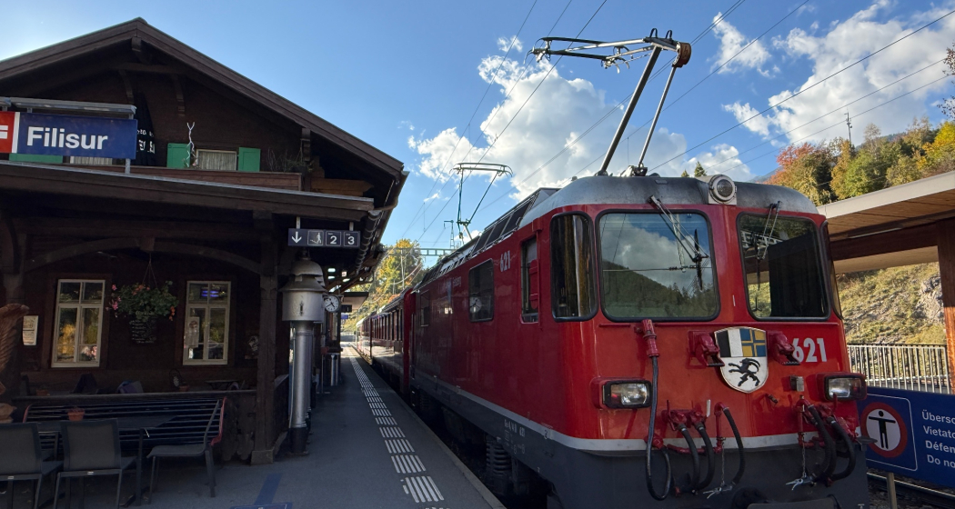 Bahnhof Filisur. Bahnhof Filisur.