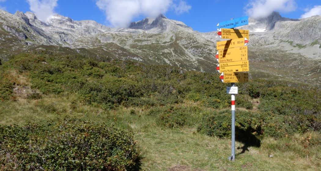 Abzweigung nach Gendusas