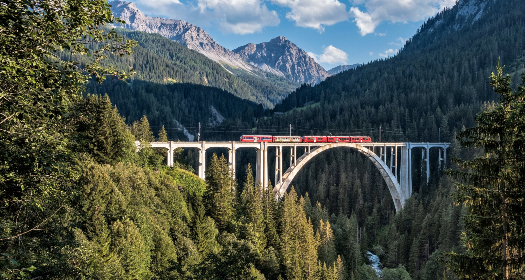 Langwieser Viadukt_Schanfigger Dörferweg Langwieser Viadukt_Schanfigger Dörferweg