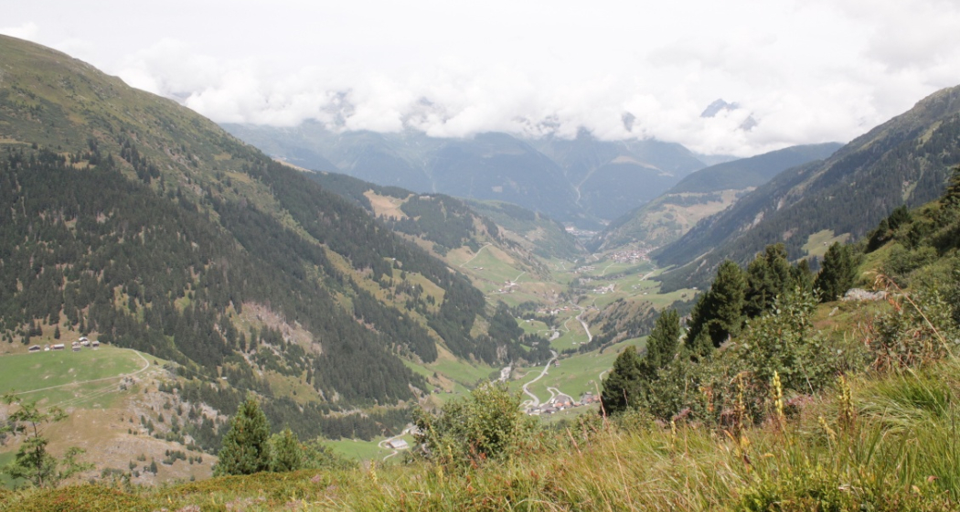 Blick Richtung Disentis