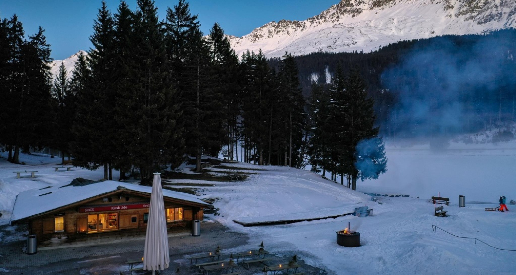 Lido Lenzerheide im Winter Lido Lenzerheide im Winter