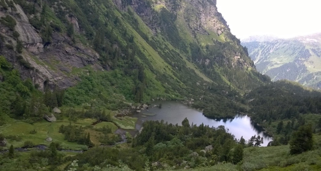 Fischen in den Bergbächen am Flumserberg