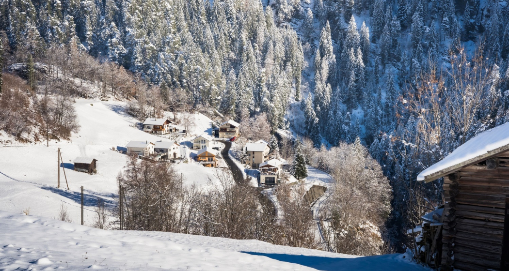 Unterrongellen im Winter Unterrongellen im Winter