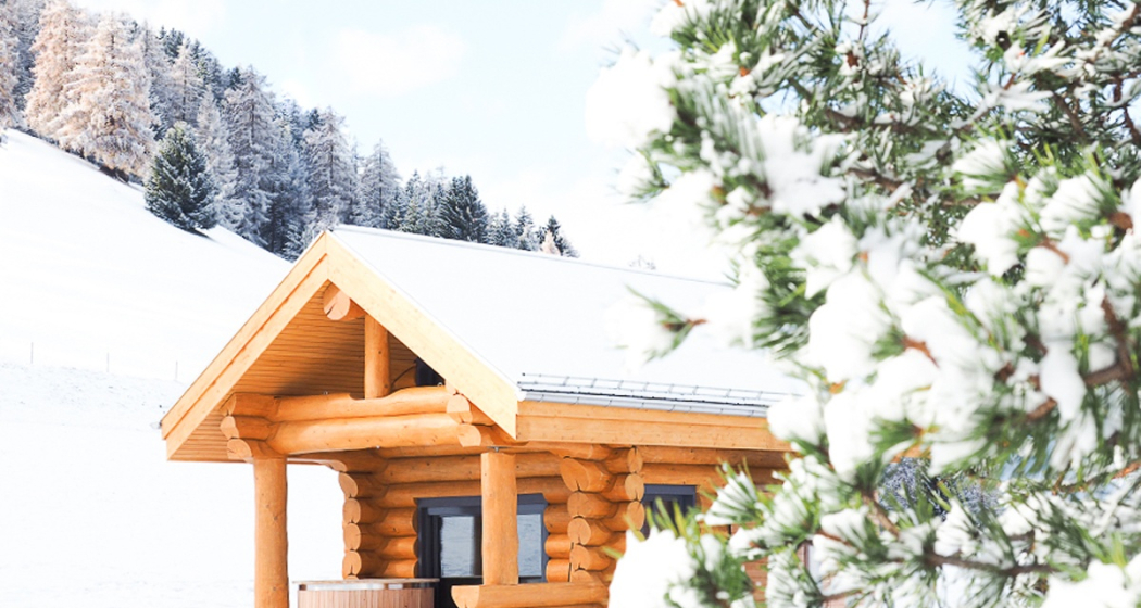 Refugium für zwei: Stilvolles Holzhaus Refugium für zwei: Stilvolles Holzhaus