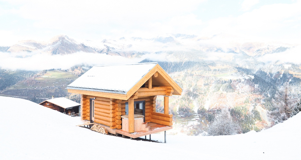Refugium für zwei: Stilvolles Holzhaus Refugium für zwei: Stilvolles Holzhaus