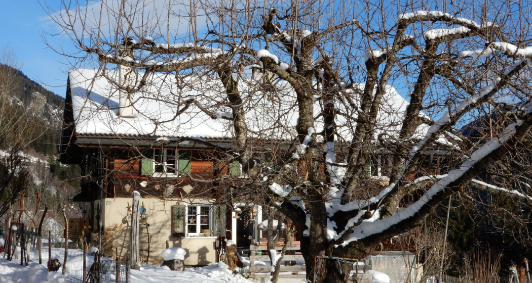 gepflegte alte Häuser in Disla gepflegte alte Häuser in Disla