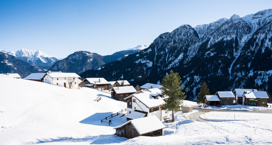 Tschappina im Winter Tschappina im Winter