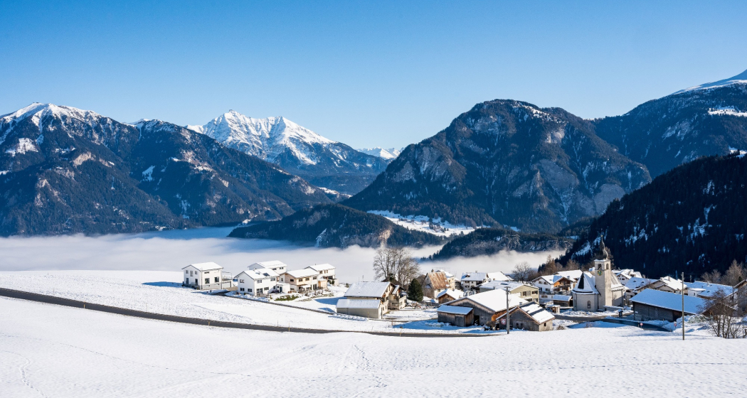 Urmein im Winter Urmein im Winter