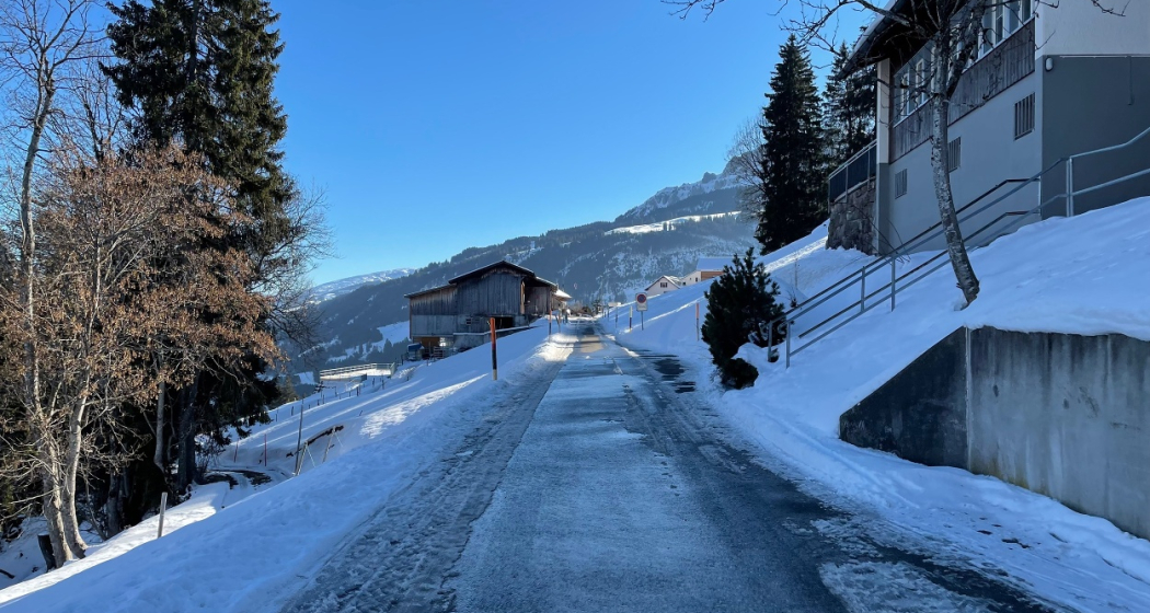 Weg von Tannenheim nach Angettlin Weg von Tannenheim nach Angettlin