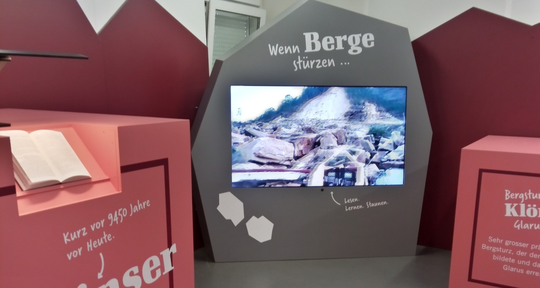 Ausstellung BergeBeben - BergeStürzen Ausstellung BergeBeben - BergeStürzen