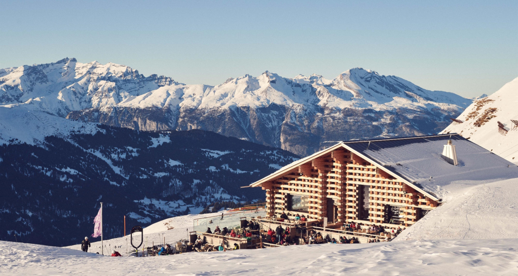 Motta Hütte Lenzerheide im Winter Motta Hütte Lenzerheide im Winter