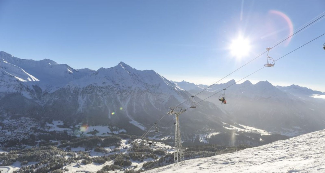 Piz Scalottas im Winter Piz Scalottas im Winter