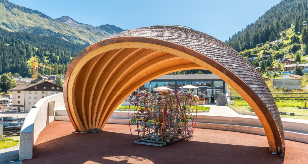 Kugelbahn in Churwalden Kugelbahn in Churwalden