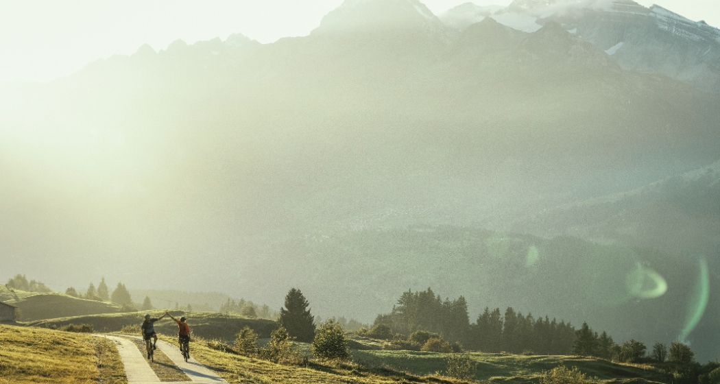 Ankunft vor dem Bündner Rigi Ankunft vor dem Bündner Rigi