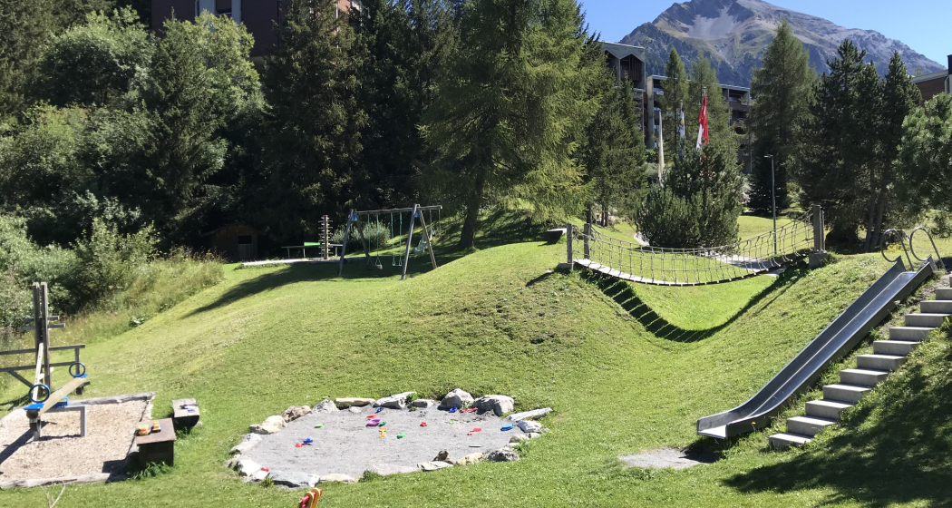 Spielplatz beim Ferienzentrum Soleval Spielplatz beim Ferienzentrum Soleval