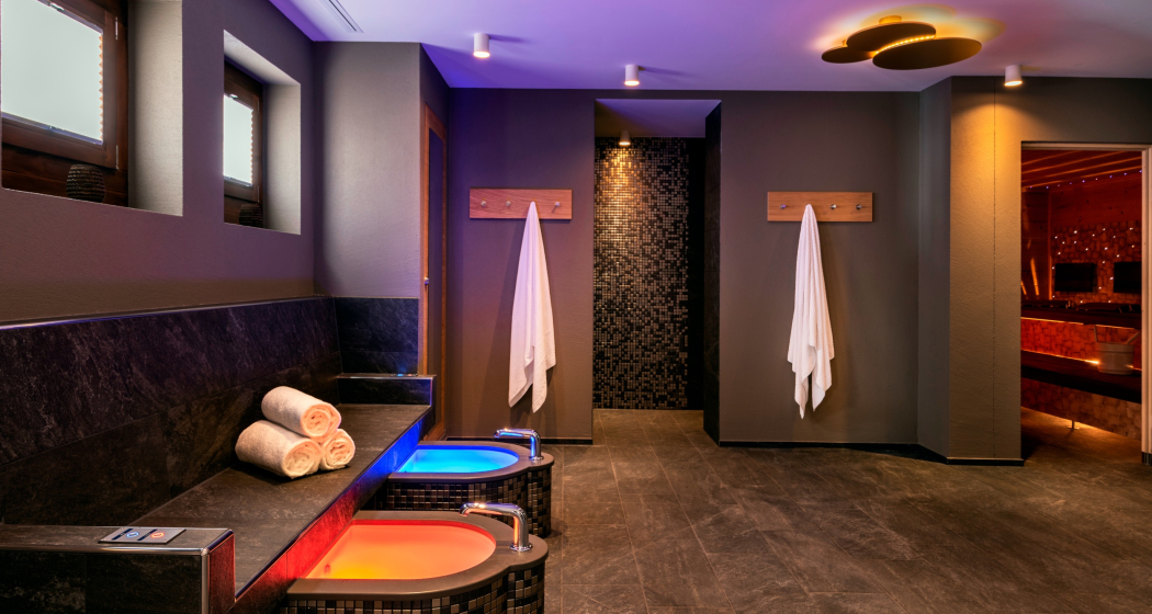 Das Foto zeigt das Wellness vom Hotel Mischun Das Foto zeigt das Wellness vom Hotel Mischun